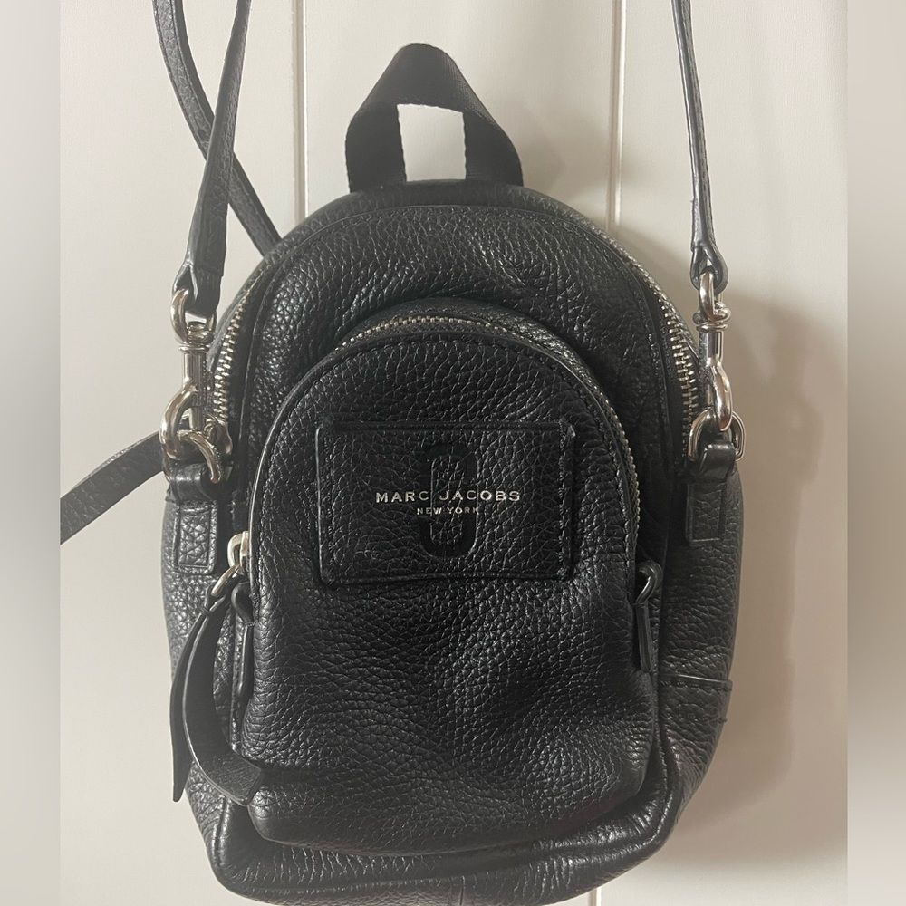 Marc Jacobs Mini Double Pack Leather Crossbody Bag